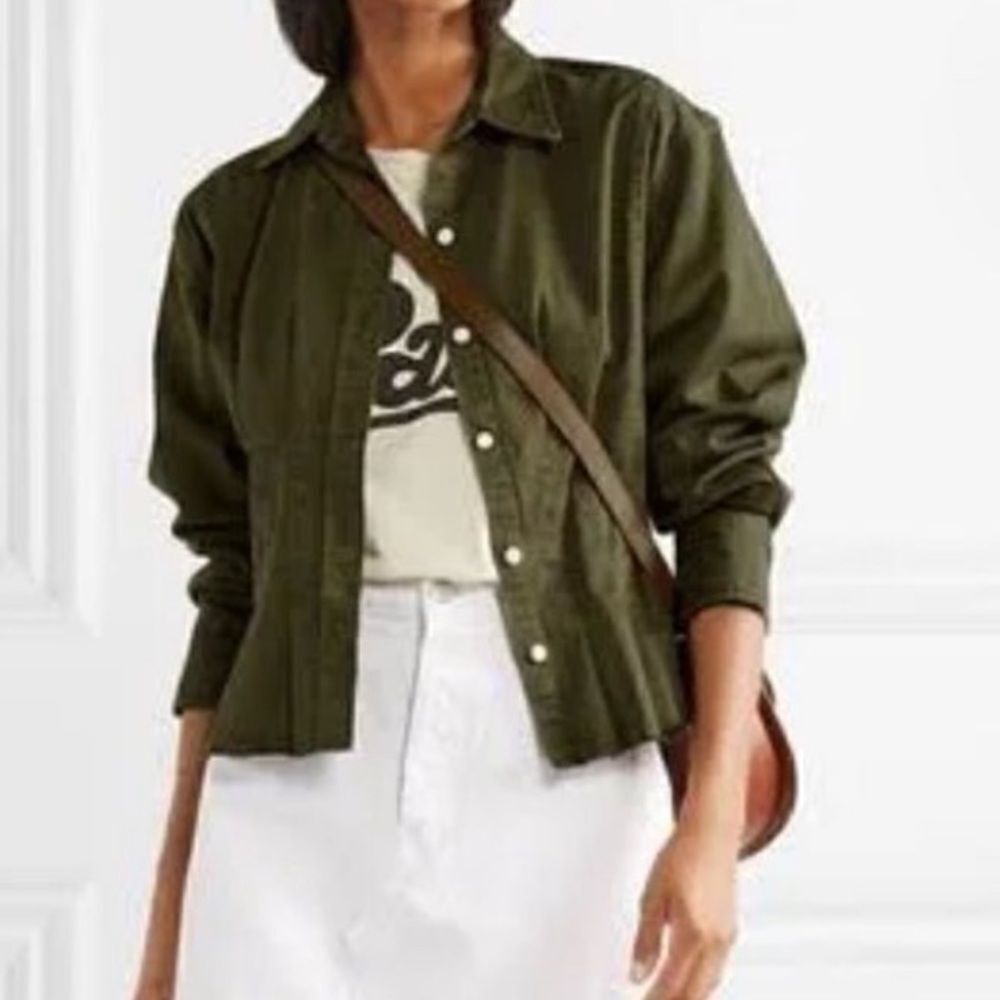 Current Elliot The Tella Shirt Jacket Small - Picture 4 of 9